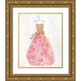 thumbnail image 1 of Swatland, Sally 26x32 Gold Ornate Wood Framed with Double Matting Museum Art Print Titled - Ball Gown II, 1 of 4