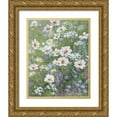 thumbnail image 1 of Swatland, Sally 26x32 Gold Ornate Wood Framed with Double Matting Museum Art Print Titled - Springtime Flower, 1 of 4