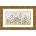 thumbnail image 1 of Swatland, Sally 32x18 Gold Ornate Wood Framed with Double Matting Museum Art Print Titled - Bloomin Around, 1 of 4