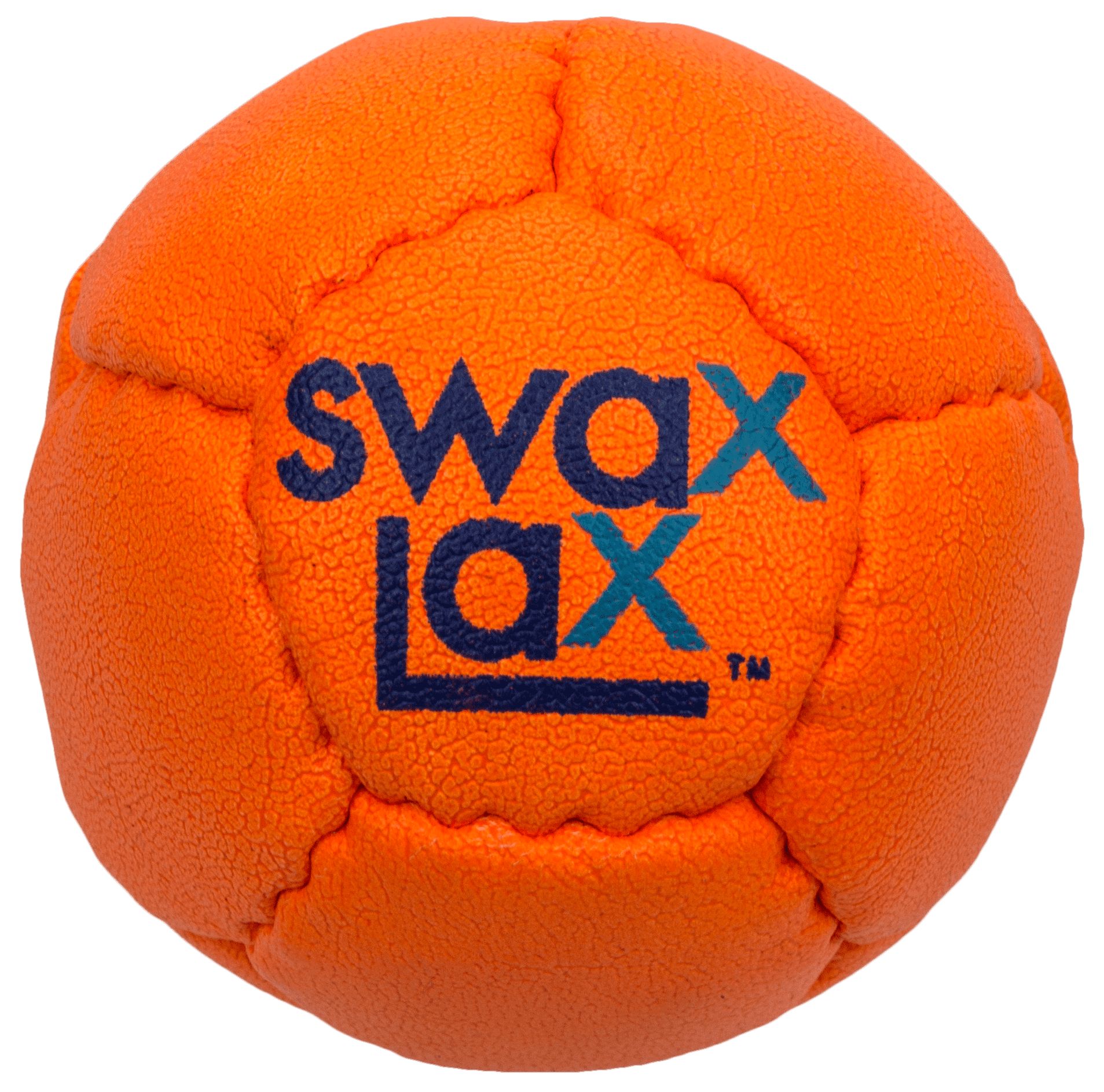 Swax Lax Soft Weighted Lacrosse Training Ball, Orange