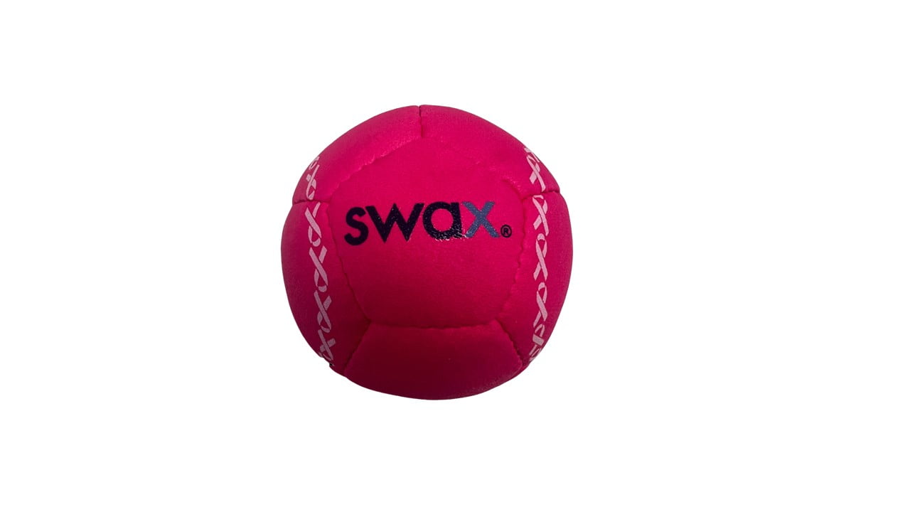 Swax Pink Training Softball for Indoor Practice - Soft, Safe for