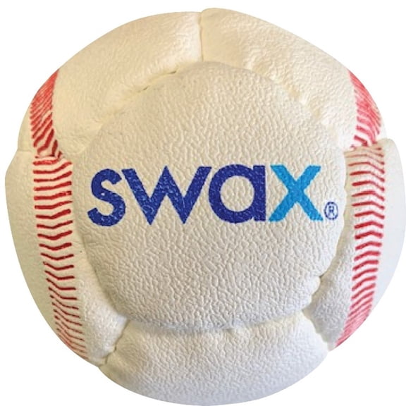 Swax Training Baseball – Single Soft Practice Ball, Regulation Size & Weight, Indoor/Outdoor Safe for Kids & Youth Players
