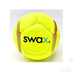 Swax Training Softball – Single Ball, Regulation Size & Weight, Soft Impact Practice Ball for Indoor/Outdoor Use, Ages 6+