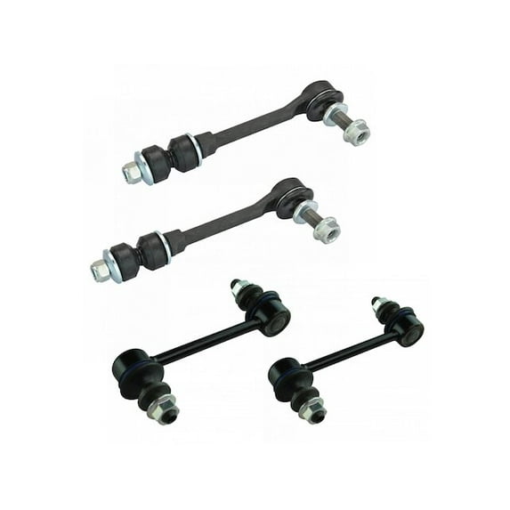 Sway Bar Link Kit 4 Piece - Compatible with 2001 - 2007 Toyota Sequoia 2002 2003 2004 2005 2006