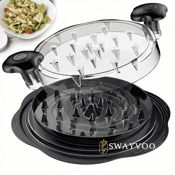 Swayvoo Chicken Shredder Tool Meat Shredder Machine BPA Free Ergonomic Handle Anti Slip Base Kitchen Gadget Meat Tenderizer Essential Kitchen Appliance
