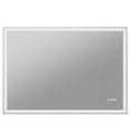 thumbnail image 1 of Anzzi Ba-Lmdfx014al 40" W X 28" H Transitional Rectangular Frameless Bathroom Wall Mirror, 1 of 9