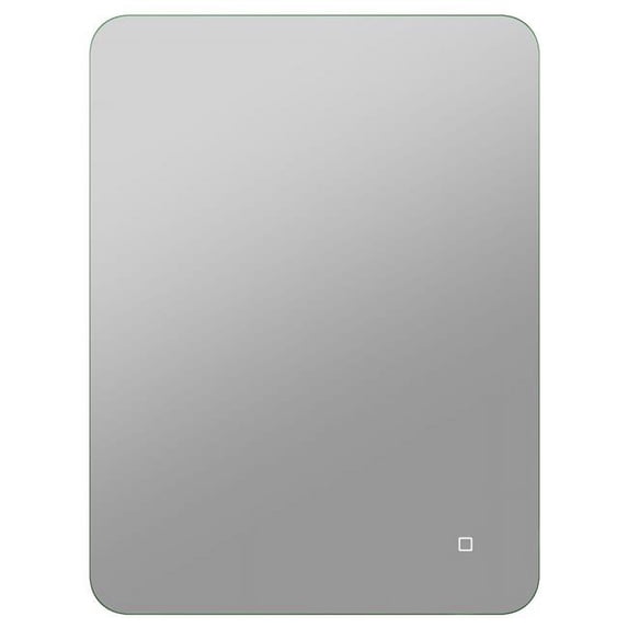 Swcorp BA-LMDFX016AL 32 x 24 in. Anzzi LED Back Lighting Bathroom Mirror with Defogger, Silver