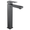 thumbnail image 1 of Swcorp L-AZ096GM Enti Series Single Hole Single-Handle Vessel Bathroom Faucet in Gun Metal, 1 of 5