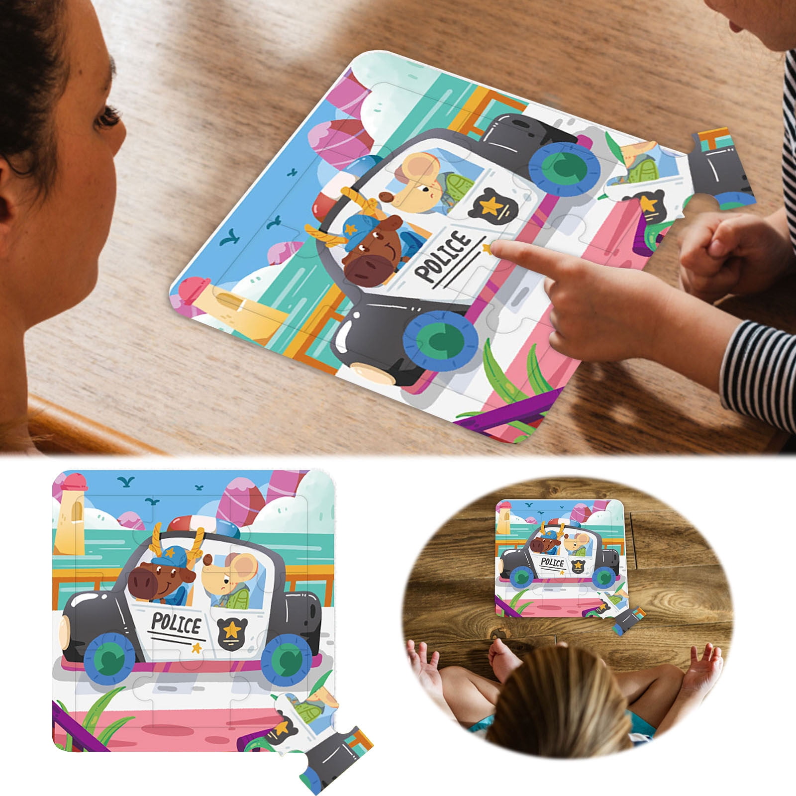 Swear Complicated Diversity Authors Pterodactyl Children's Paper Puzzle