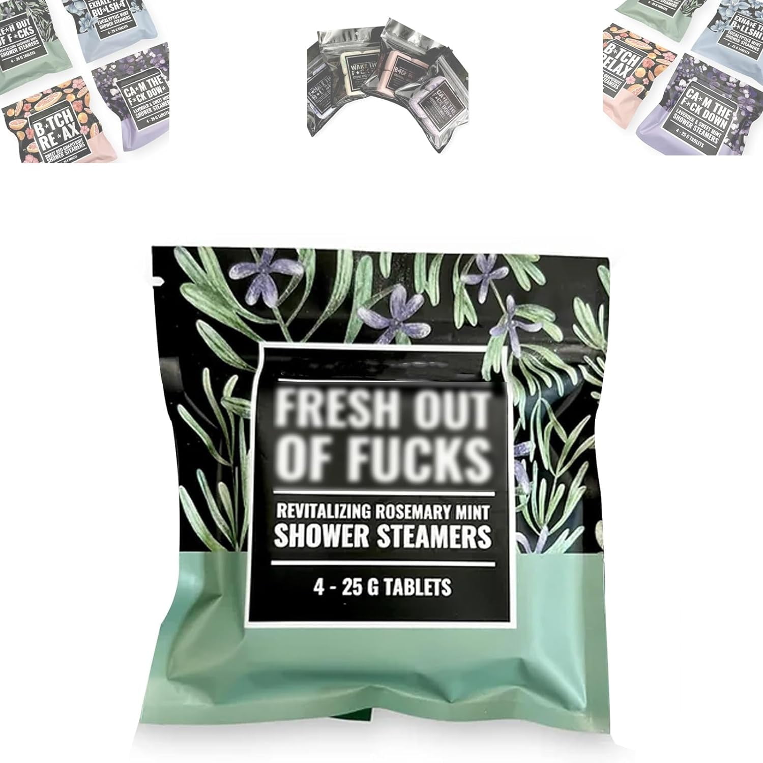 Swear Shower Steamers Gift Set, Shower Steamers, Aromatherapy SPA Kit