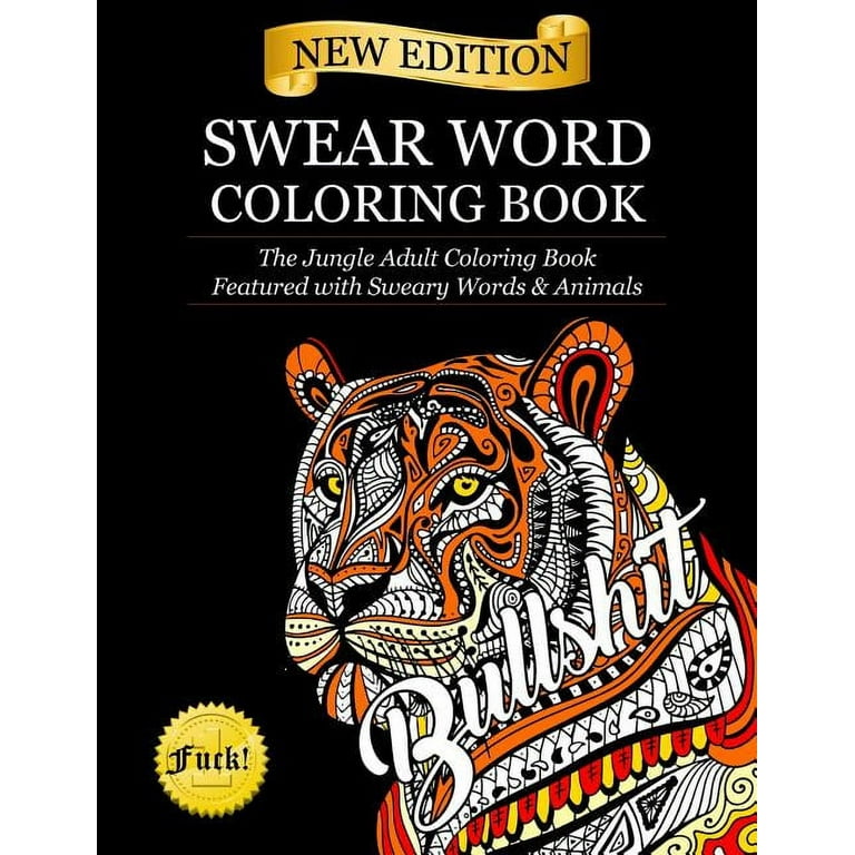 swear word coloring books for adults relaxation: Coloring Books for Adults  Relaxation: Swear Word Animal Designs: Sweary Book, Swear Word Coloring Boo  (Paperback)