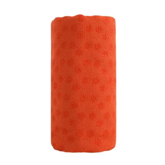 Sweat Absorbent Non-Slip Yoga Towel, 183x63cm Large Yoga Mat Cover, PVC Anti-SYoungster Particles Design, Quick Wicking, Portable Mesh Bag Storage, Perfect for Hot Yoga and Pilates