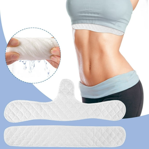 Sweat Absorbing Pads for Underwear – High-Speed Sports Sweat Absorption, Washable & Reusable Comfortable Liner, Secure Attachment, Soft Touch, Durable Material, 1 Pc