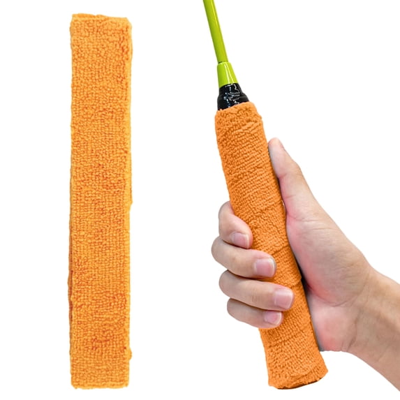 Sweat-Absorbing and Quick-Drying Racket Handle Grip, Anti-Skid Towel Grip Wraps Microfiber Absorbent Towel Grip Tennis Overgrip Anti Sweatband Racquet Grip Overgrip Sleeve For Tennis Badminton Handle