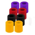 thumbnail image 1 of Sweat Band,Casewin 4 Pair Colourful Wristband Sports Athletic Cotton Sweatbands Elastic Sweatbands for Unisex Kids Badminton Tennis Football Basketball Running, 1 of 7