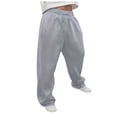thumbnail image 1 of Mens Baggy Sweatpants Mens Wide Leg Sweatpants Men's Baggy Pants Wide Leg Drawstring Waist Loose Sweatpants with Pockets, 1 of 7
