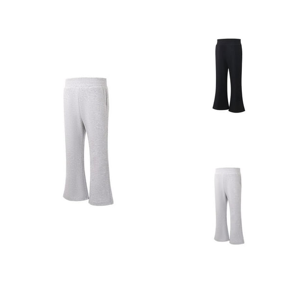 Sweat Pants for Girls Back To School Pants Girls Stylish Girls Pants Flared Trousers for Spring Casual Wear Comfortable Stretchy Leggings Soft Breathable Active Bottoms for Kids