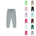 thumbnail image 1 of Sweat Pants for Girls Comfy Pants for Girls Girls Pants Long Sports Elastic Autumn Winter Style Comfortable Children's Pants for Active Play, 1 of 4