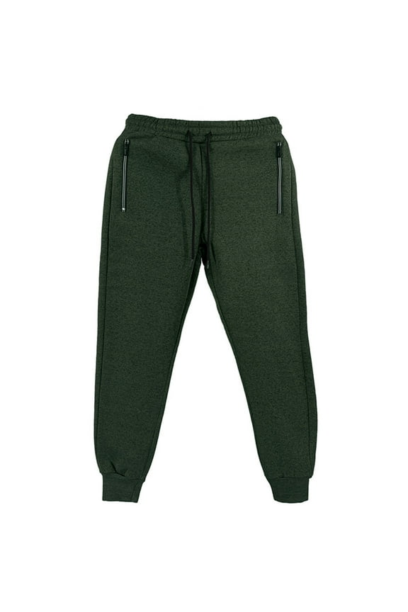 Sweat Pants for Men Elastic Waist Straight Leg Jogger Pants Men's Running Pants Essential Sweatpants
