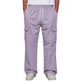 thumbnail image 1 of Sweat Pants for Mens Lounge Casual Joggers Workout Flared Loose Fit Gym Wide Leg Solid Oversized Relaxed Fit, 1 of 7