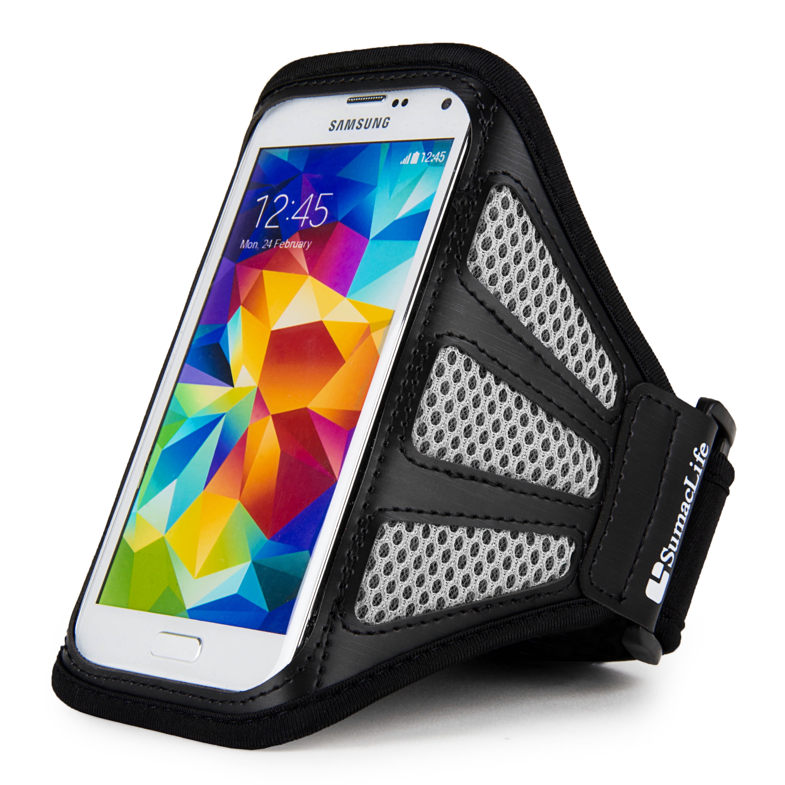 Sweat-Resistant Waterproof Running Universal Mesh Armband Fits iPhone ...