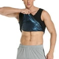 thumbnail image 1 of Sweat Shaper Men Women Premium Workout Vest Tank Top Weight Loss Waist Trainer Shapewear Polymer, 1 of 6