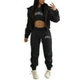 thumbnail image 1 of Sweat Suit Women Two Piece Zipper Hoodie Sweatshirt Jogger Pants Loungewear Sets Fall Clothing Women Outfits Sets, 1 of 7