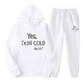 thumbnail image 1 of Sweat Suits For Men Set 2 Piece Hoodie Jogger Long Sleeve Sweatsuits Hoodie and Pants, 1 of 6