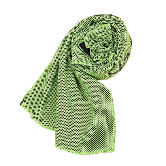 Sweat Towel Cool Towel, Towel Fast Drying Soft Instant Cooling Relief Cooling Towel Ice Towel for Golf Sports Gym s Exercise green