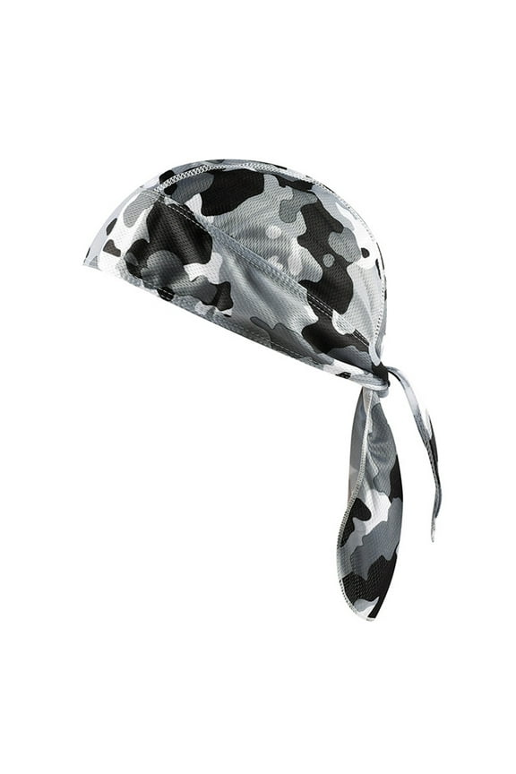 Sweat Wicking Beanie Cap Hat Chemo Cap Skull Cap for Men and Women Adjustable Cotton Biker Hat Hood Headband Headscarf Doo Rags Head Wraps Costume Quick-Drying Pirate Hats