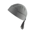thumbnail image 1 of Sweat Wicking Cap Hat Bandana Head Wrap Polyester Microfiber Breathable Quick Dry Adjustable for Men Women Cycling Running Football, 1 of 1