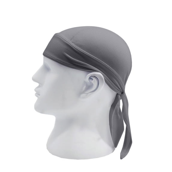Sweat Wicking Do Rags Skull Cap for Men Thin Dew Rag Bandana Cycling Helmet Liner Beanie for Sports Cycling Outdoor Use