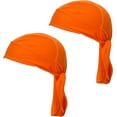 thumbnail image 1 of Sweat-Wicking Head Wrap Dew Rag Skull Cap Quick-Drying Helmet Liner Hats for Men and Women,2 Pack, 1 of 1