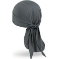 thumbnail image 1 of Sweat-Wicking Head Wrap Dew Rag Skull Cap Quick-Drying Helmet Liner Hats for Men and Women,2 Pack, 1 of 1