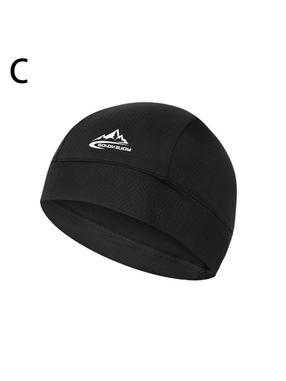 Sweat Wicking Helmet Liner Bike Hats Skull Caps Running Cap Caps Head P2T7