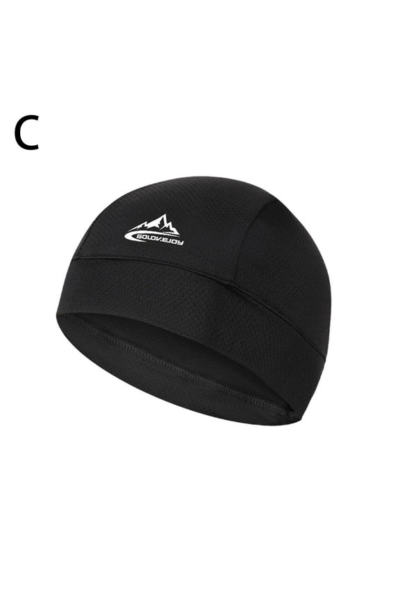 Sweat Wicking Helmet Liner Bike Hats Skull Caps Running Cap Caps Head P2T7