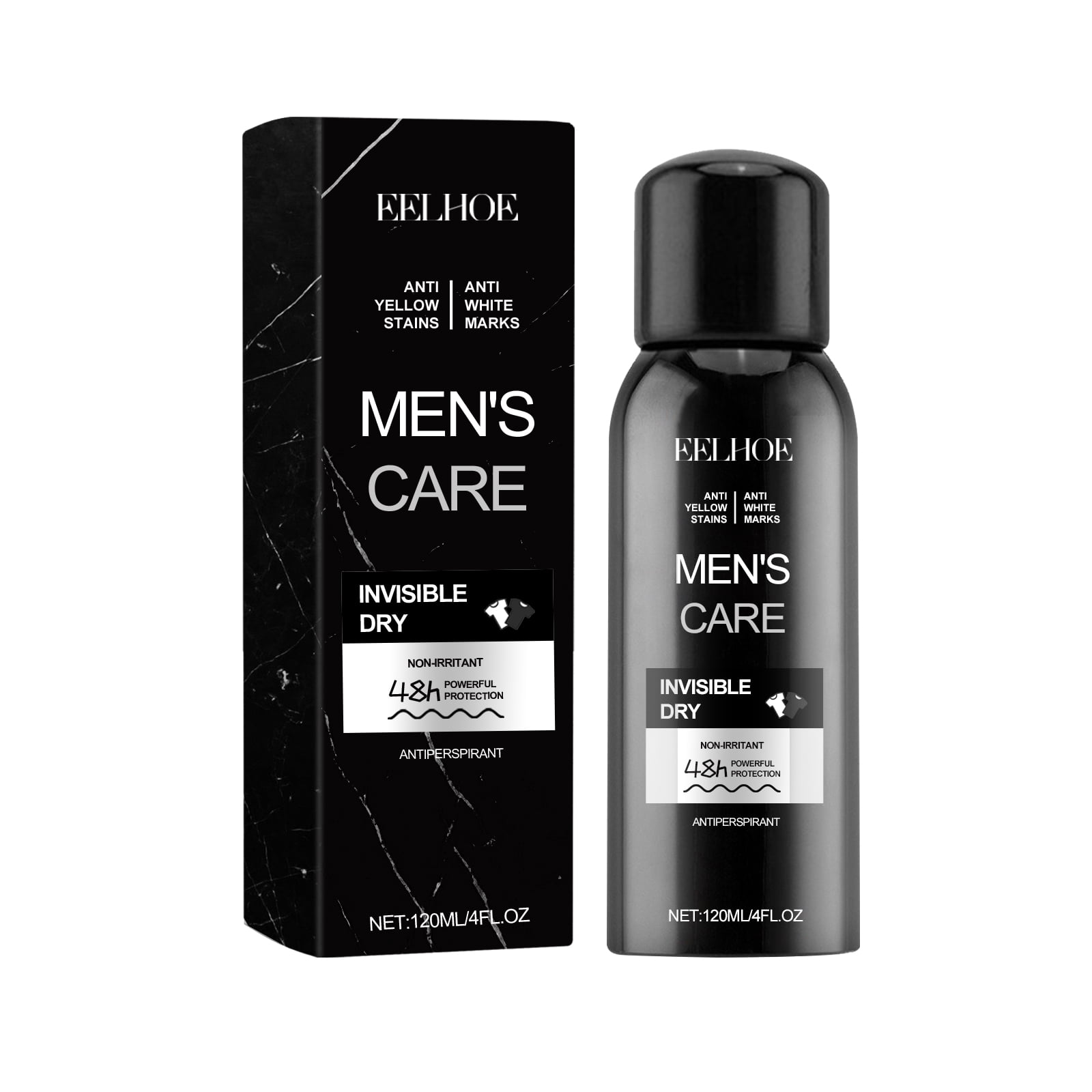 Sweat and odor control spray for men for freshness under the armpits