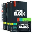 thumbnail image 1 of SweatBlock Antiperspirant Wipes - Maximum Clinical Strength - Treat Hyperhidrosis & Excessive Sweating for Men, Women, & Teens - up to 7 Days Protection Per Wipe - Dermatologist Tested - 30 Wipes, 1 of 6