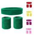 thumbnail image 1 of Sweatband Set 1 Headband and 2 Wristbands for Sports & More Casual Pants for Women Work, 1 of 2