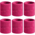 thumbnail image 1 of Sweatbands Sports Wristband for Men & Women - Moisture Wicking Athletic Cotton Terry Cloth Sweatband for Tennis, Basketball, Running, Gym, Working Out, 1 of 7
