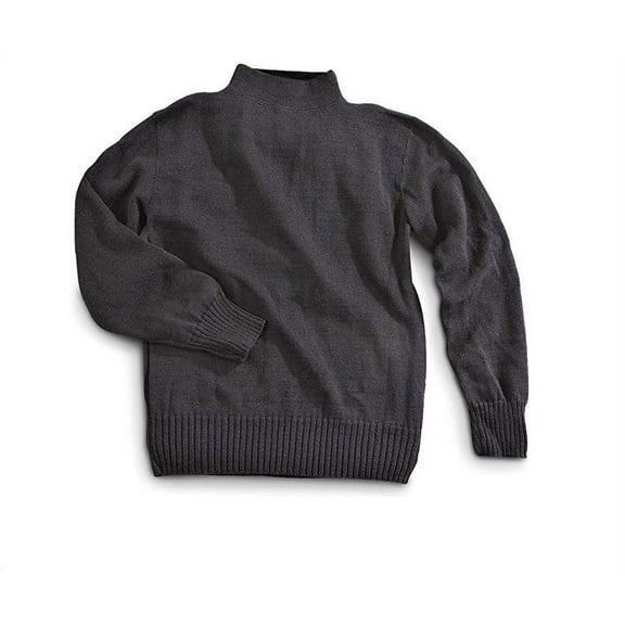 Sweater, Black, GOB G.I., 100% Wool, size XS