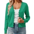thumbnail image 1 of Womens Cardigan Sweaters Women'S Long Sleeve V-Neck Button Down Cardigan Knit Shrugs Sweater Lightweight Sweaters for Women Green Sweater for Woman Fall Cardigans for Women 2025, 1 of 6