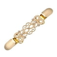 thumbnail image 1 of Sweater Clips for Cardigans, Dress Clips for Fitting, Retro Sweater Clips, Back Cinch Clip, Cardigan Clip, Alloy Women's Cardigan Connection Buckle Collar Clip, Gold, 1 of 7
