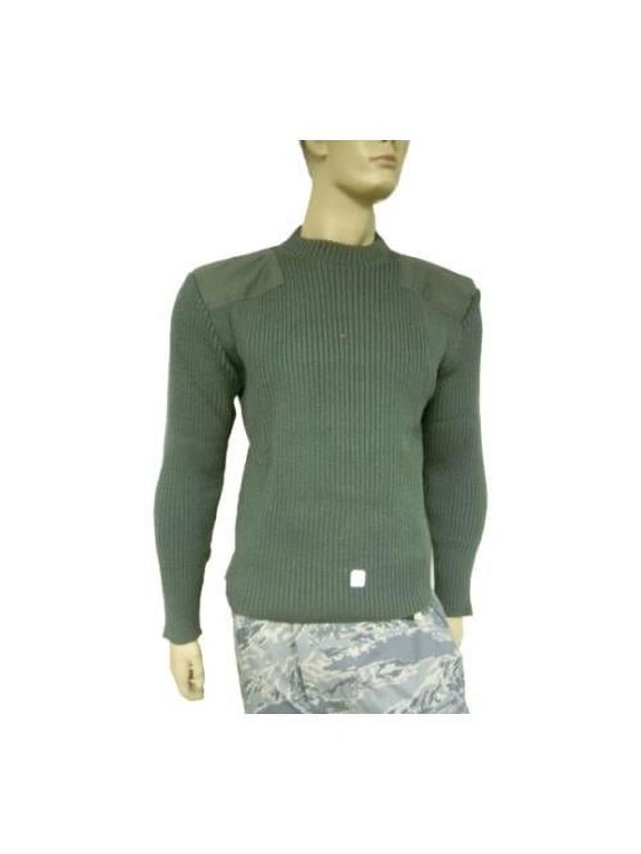 Sweater, Commando Crew-neck, Acrylic OD, size S