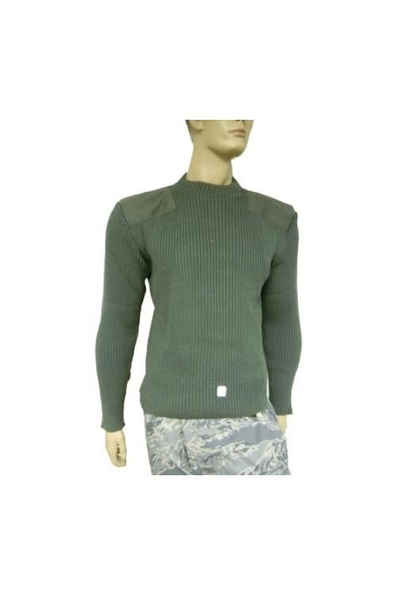 Sweater, Commando Crew-neck, Acrylic OD, size S