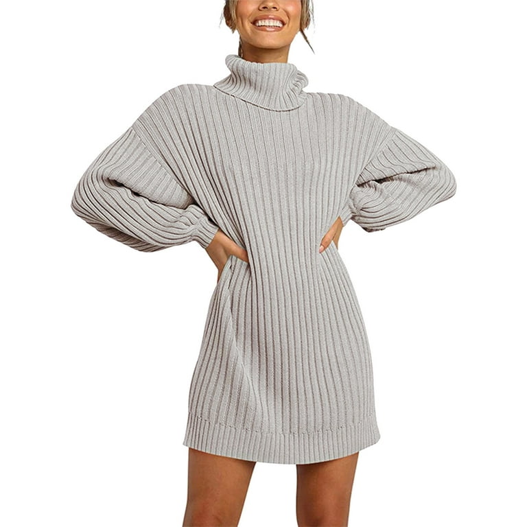 Sweater Dresses for Women with Sleeves Women Sweaters for Leggings