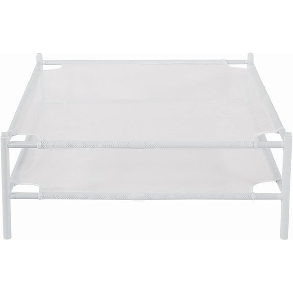 Sweater Drying Rack, 2-Pack Stackable Mesh Clothes Drying Rack, Laundry Drying Rack for Sweaters, Socks, Toys, White
