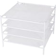 thumbnail image 1 of Sweater Drying Rack, 4-Layer Stackable Flat Clothes Drying Rack, Laundry Drying Rack, Mesh Air Dryer, Portable Dry Rack for Indoor & Outdoor, 1 of 4