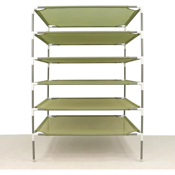 Sweater Drying Rack,6-Layer Flat DryingRack Stackable, Mesh Fabric Clothes Drying Rack Space-Saving Clothes Dryer Rack