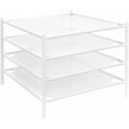 thumbnail image 1 of Sweater Drying Rack, Mesh Clothes Drying Rack, Stackable Laundry Drying Rack, Lay Flat Dryer for Delicates, Portable Dry Rack for Indoor or Outdoor, White, 4-Pack, 1 of 8